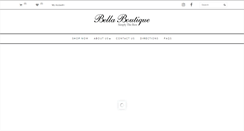 Desktop Screenshot of bellaboutique.com